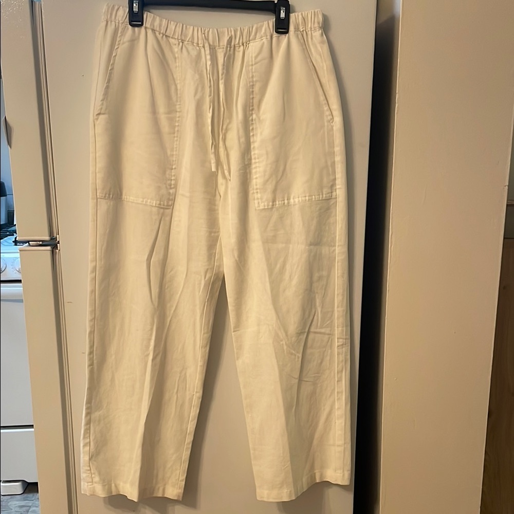 COOFANDY 98% Cotton Large Drawstring Pockets See Through Cover Up‎ Pant